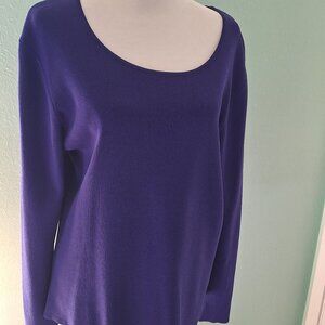 Chico's Design  Long Sleeved Sweater. Size 2 (L)